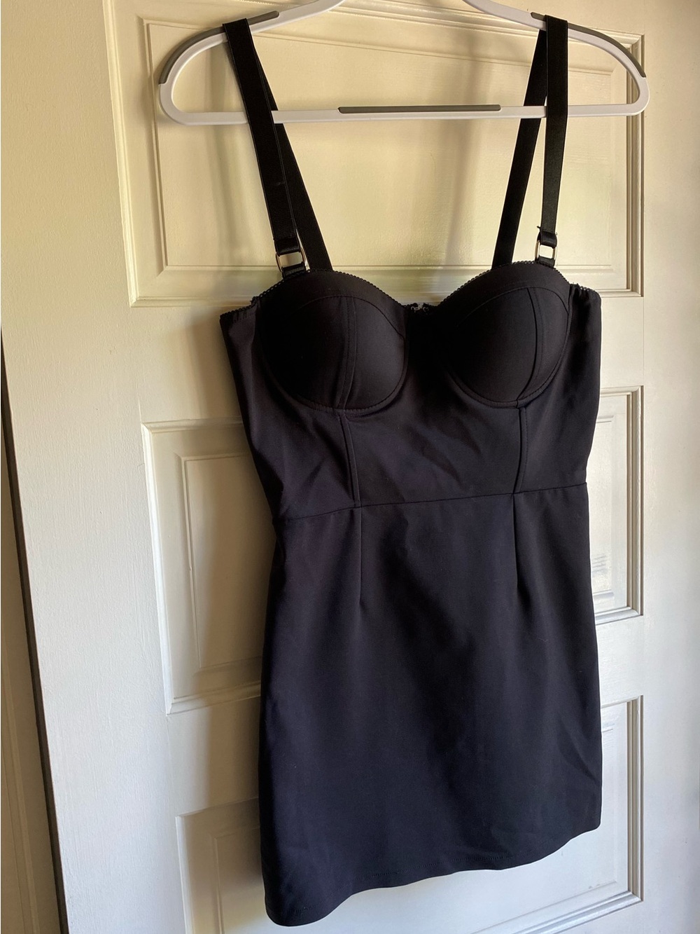 NWT Revolve Superdown Savannah Corseted Bodycon Mini Dress Black Size M - Picture 6 of 16